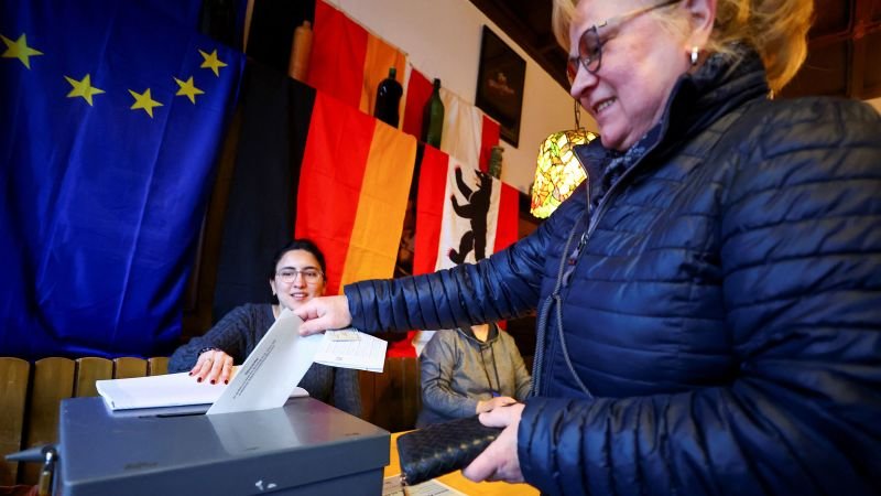 German elections: CDU’s Merz looks set to be next chancellor as far-right AfD surges