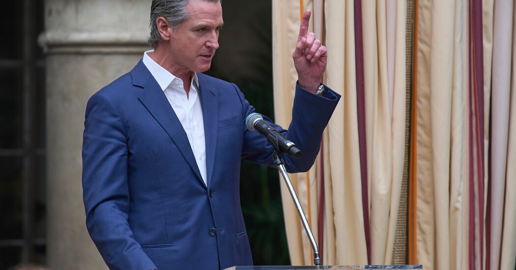 California Governor Newsom Says the Democratic Brand Is ‘Toxic’
