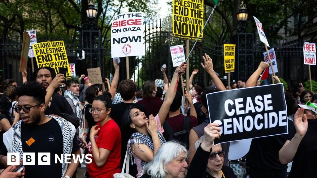 Columbia University president steps down amid Trump's crackdown