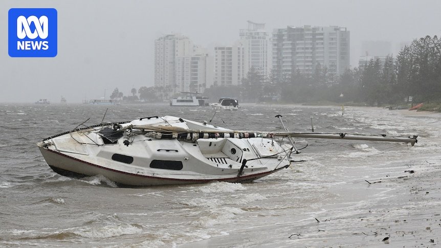 Ex-Cyclone Alfred: Late-night deluge sends 'phenomenal' levels of rainfall to Brisbane and Gold Coast — as it happened