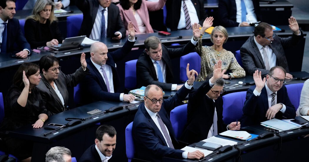 Germany, ‘Orphaned’ by U.S., Shakes Off the Shock and Stirs to Action