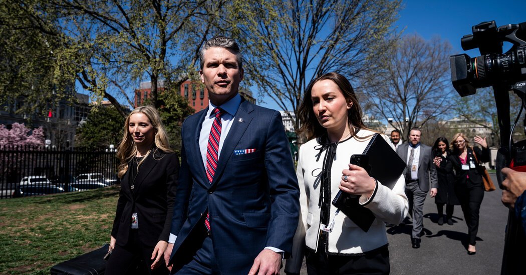 Hegseth Disclosed Secret War Plans in Group Chat With Atlantic Journalist