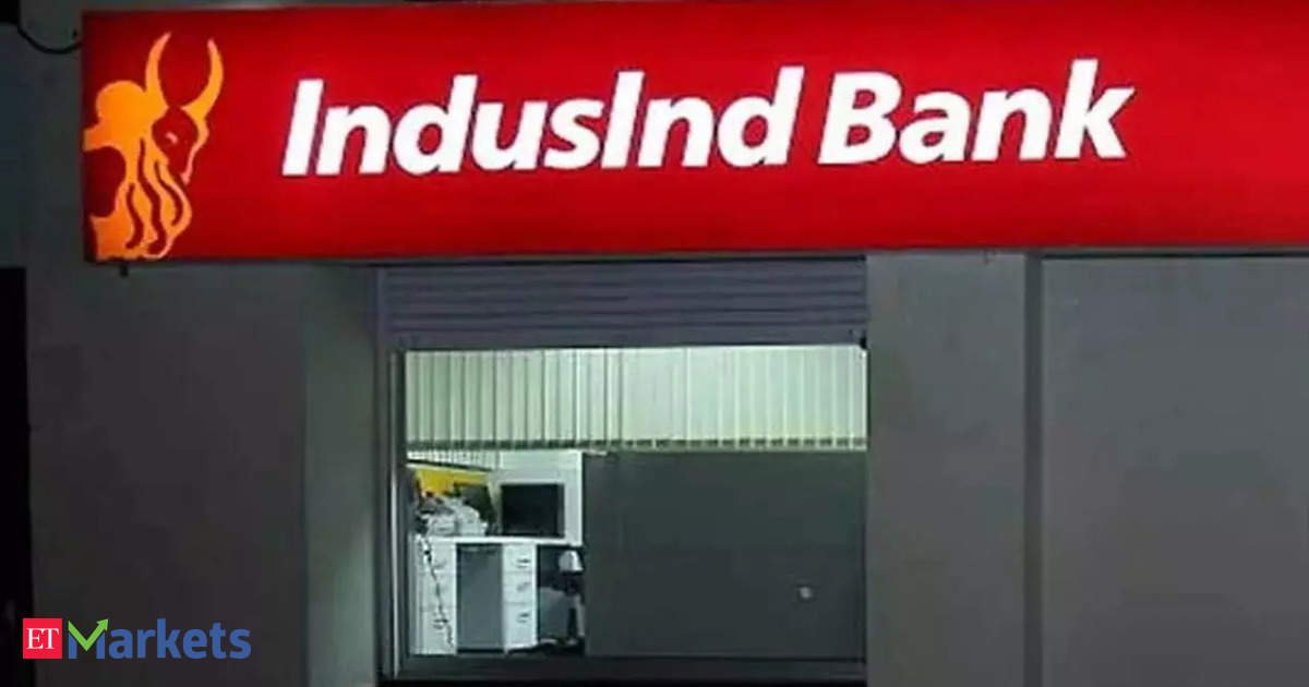 IndusInd Bank shares crash 20% to 52-week low as lender faces Rs 2K crore net worth hit from derivatives discrepancies