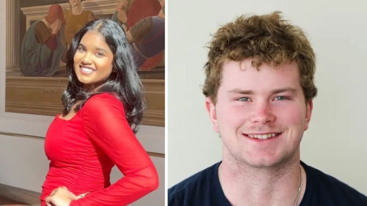 New footage shows Sudiksha Konanki at a bar before disappearance, Joshua Riibe bent over and struggling nearby: Watch