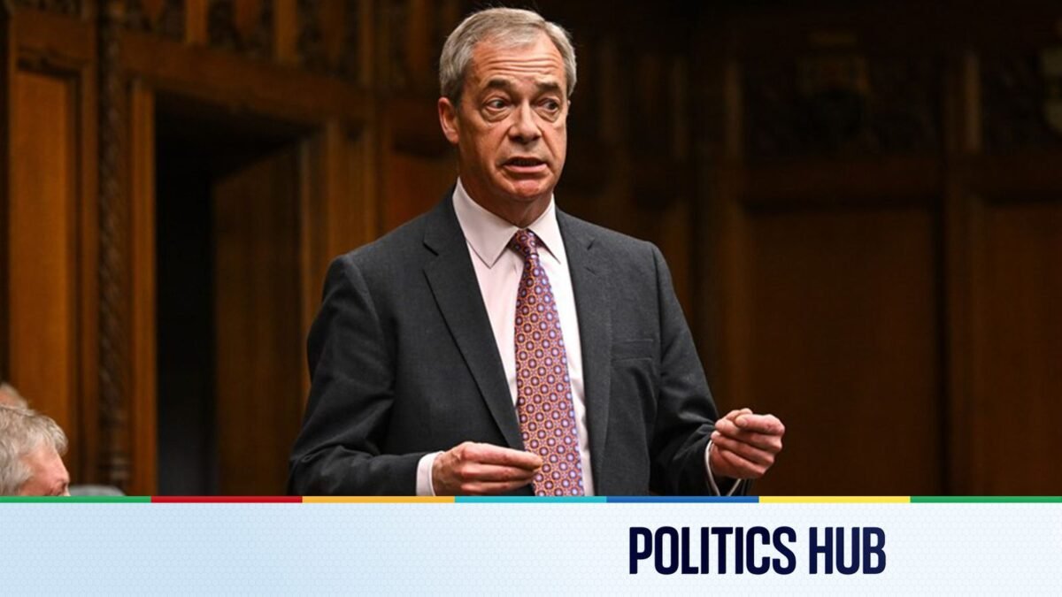 Politics latest: Nigel Farage given new nickname as top minister launches furious attack | Politics News