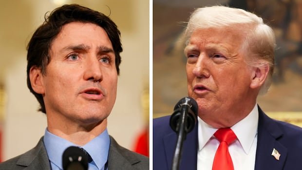 Trudeau and Trump speak for first time since launch of the trade war