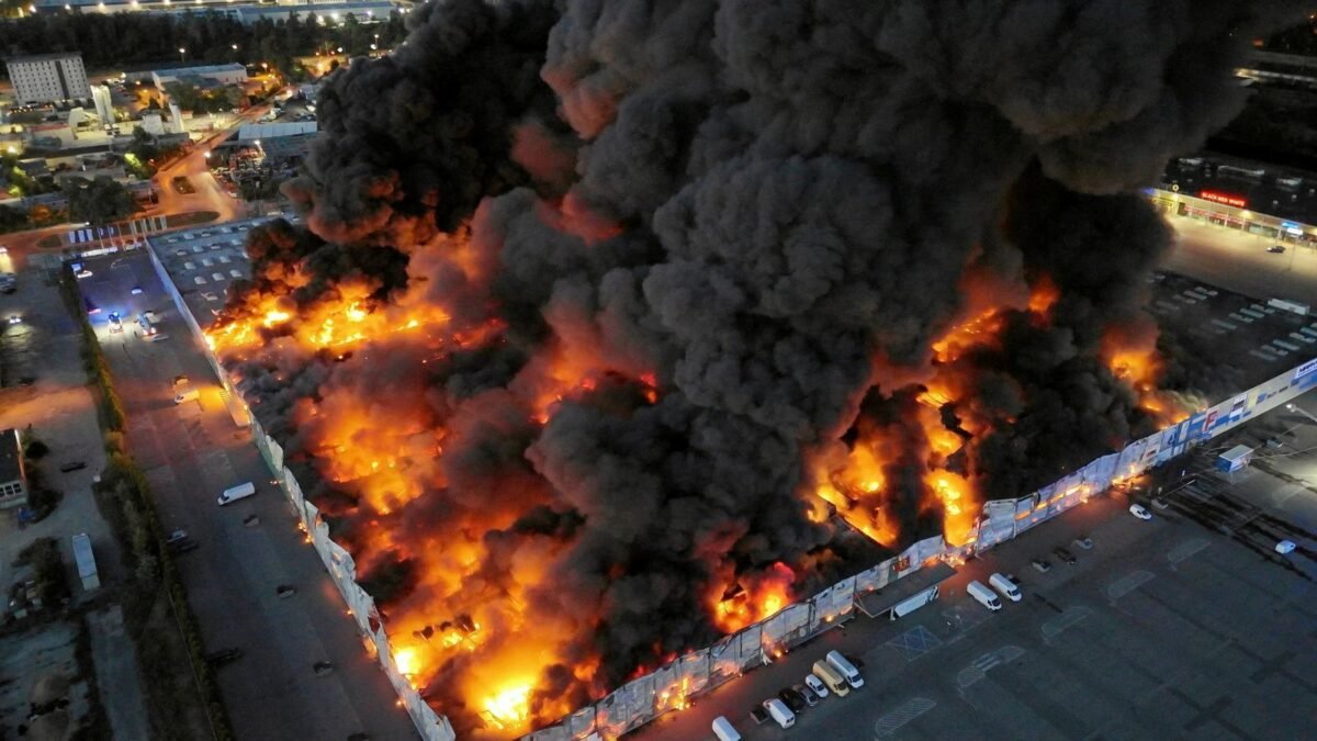 Ukraine war latest: Russia accused of orchestrating shopping centre arsons; Kremlin says Putin will speak to Trump | World News