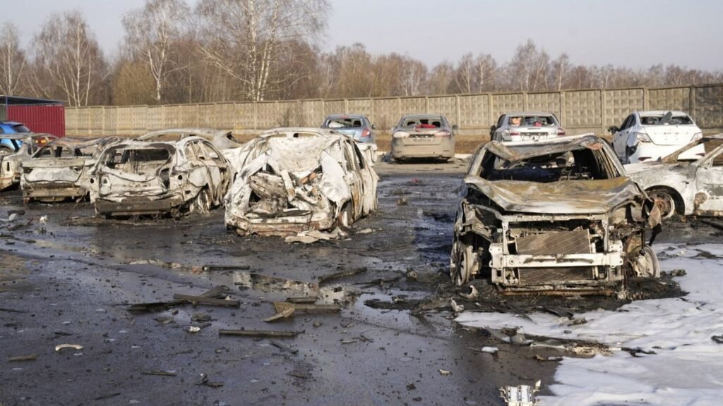 Ukraine war latest: Three killed as Ukraine launches huge drone attack on Moscow - hours before start of peace talks with US | World News