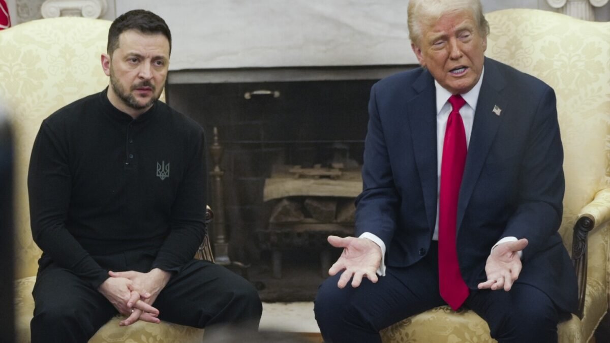 Zelenskyy leaves White House early after spat with Trump and Vance