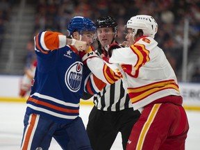 Edmonton Oilers Calgary Flames pre-season