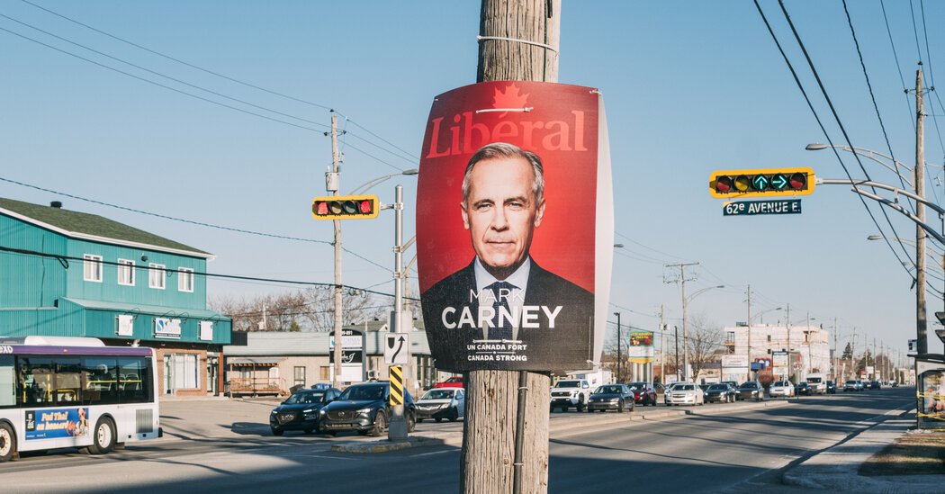 Despite His Shaky French, Carney Is a Hit in Quebec