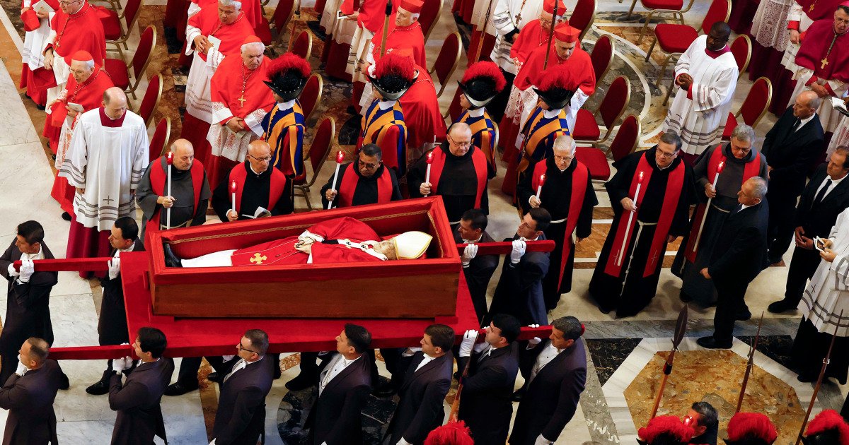 Pope Francis laid to rest at Rome's St. Mary Major Basilica after Vatican ceremony