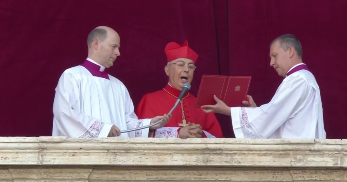 American Cardinal Robert Prevost elected pope