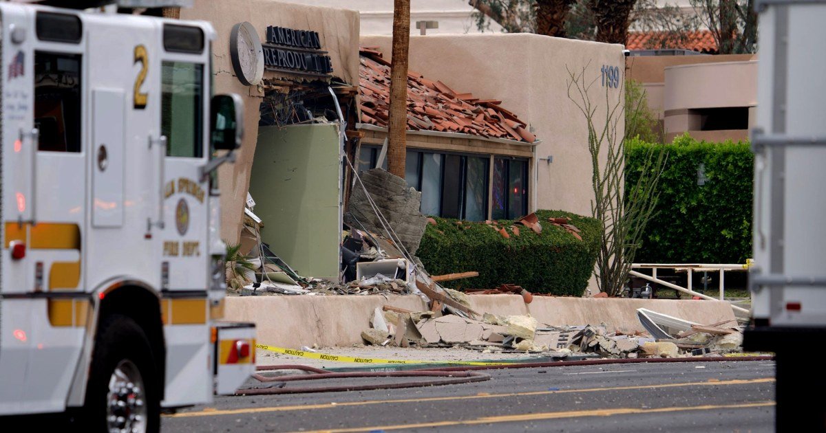 At least one dead after car explosion in Palm Springs