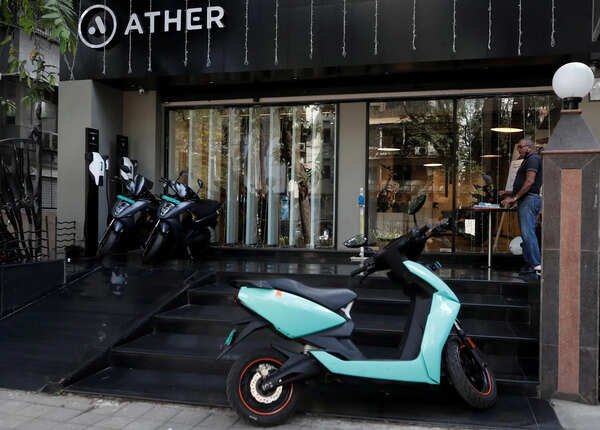 Ather Energy Share Price Live: Ather Energy shares fall over 5% after premium listing over IPO price