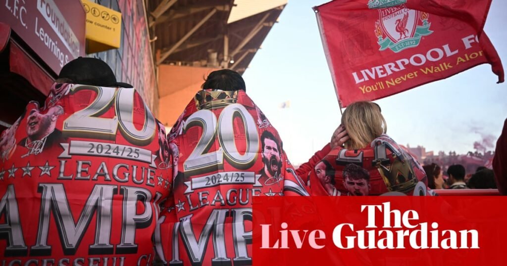 Champions Liverpool travel to Chelsea, West Ham v Spurs and WSL Manchester derby – live | Football