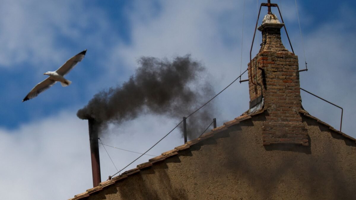 Conclave live: Black smoke signals no new pope yet; the seven cardinals most discussed last night | World News