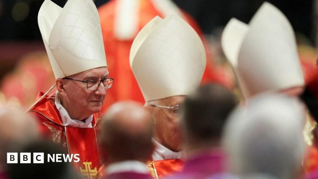 Conclave live: Cardinals start procession to Sistine Chapel to begin secret vote for new pope