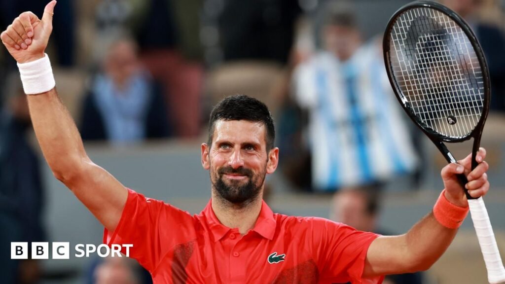 French Open 2025 results: Novak Djokovic makes winning start to latest bid for history