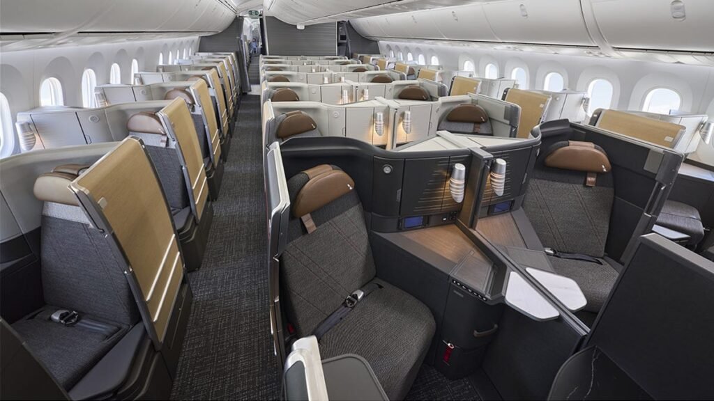 Listed below are the primary routes with American Airways' new enterprise class