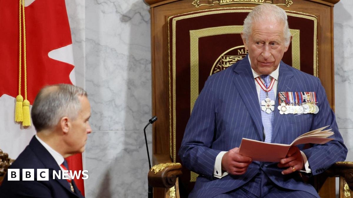 King Charles speaking