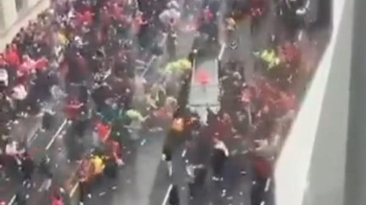 Liverpool parade latest: Children among dozens injured after car drove into crowd - incident not being treated as terror-related | UK News