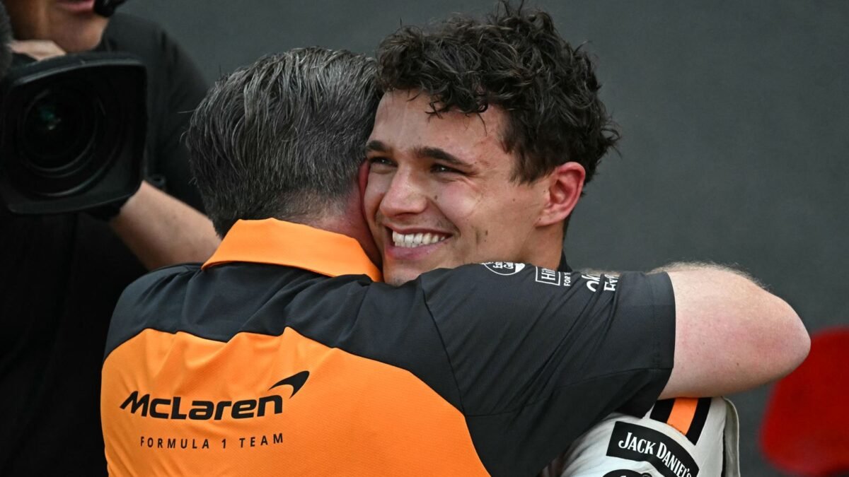 Monaco GP: Lando Norris fends off Charles Leclerc, Oscar Piastri to win unusual race after new tyre rules | F1 News