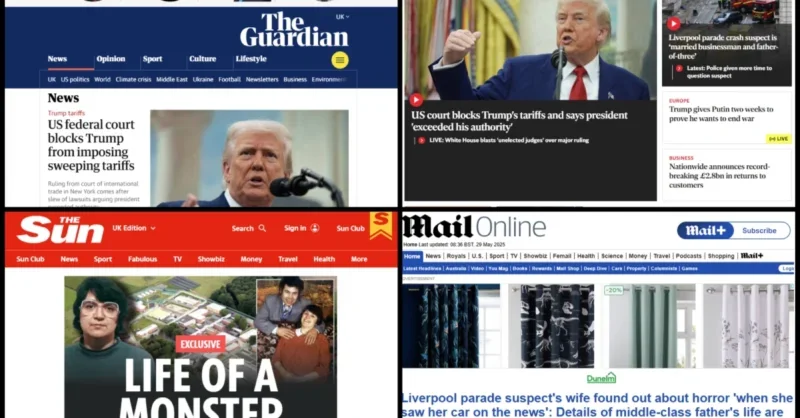 Most popular websites for news in the UK: Monthly top 50 listing