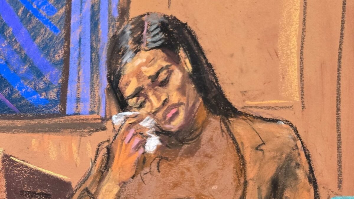 P Diddy trial latest: Rapper 'made me apply baby oil every five minutes during freak offs', tearful Cassie tells court | Ents & Arts News