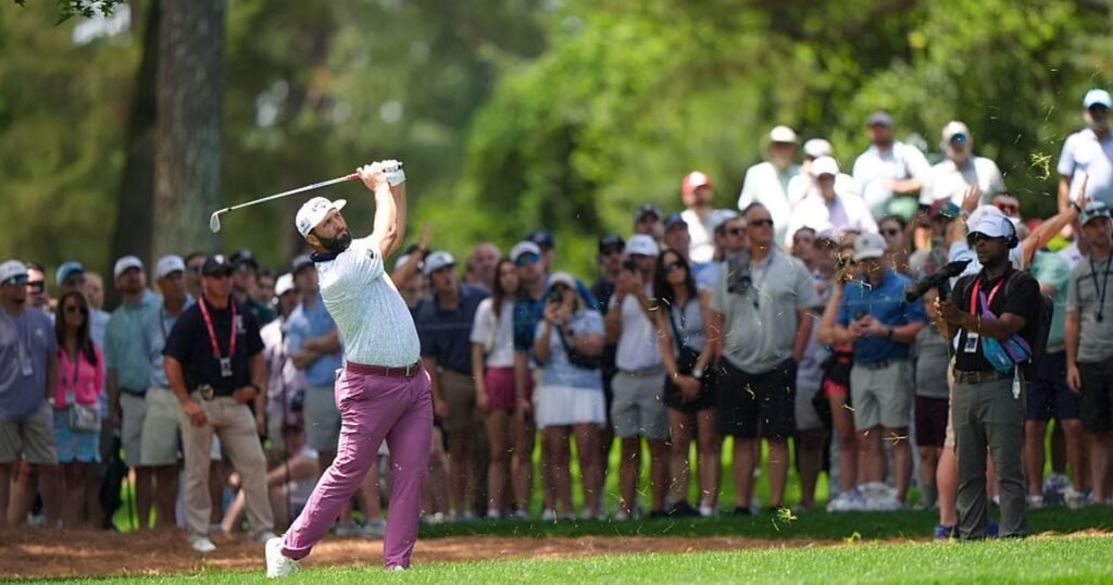 PGA Championship 2025 live updates: Round 3 latest after weather delay; Scheffler chasing leader Vegas