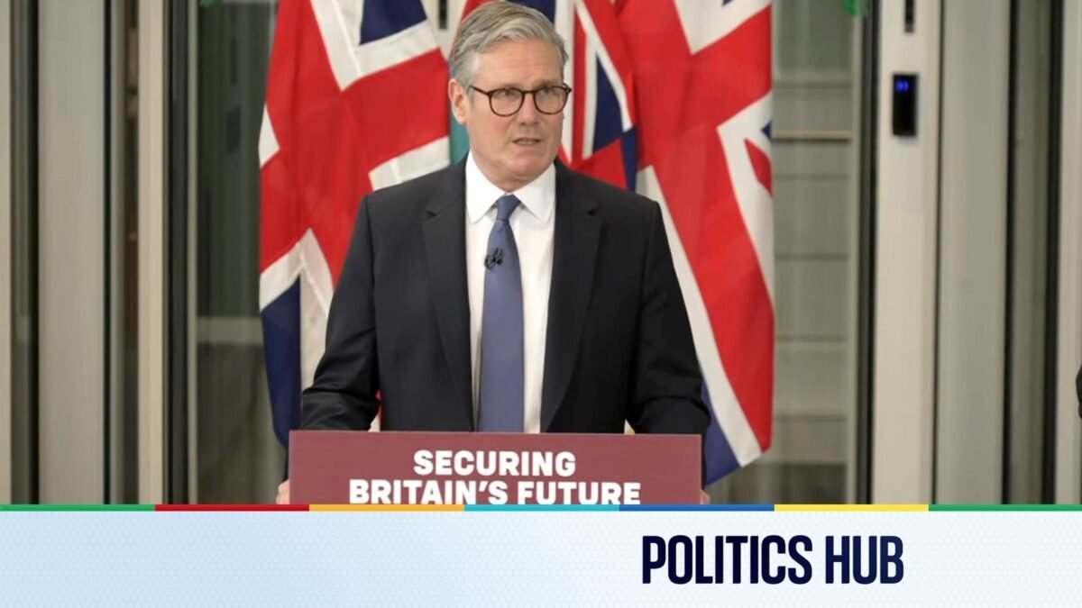 Politics latest: Starmer signs deal to hand over UK control of Chagos Islands to Mauritius | Politics News