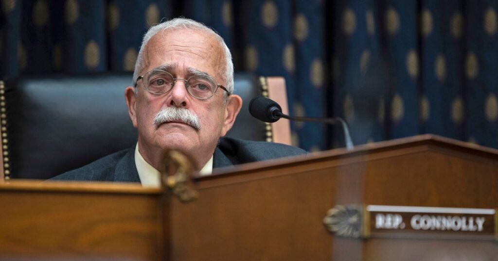 Rep. Gerry Connolly, top Democrat on the Oversight Committee, dies at 75