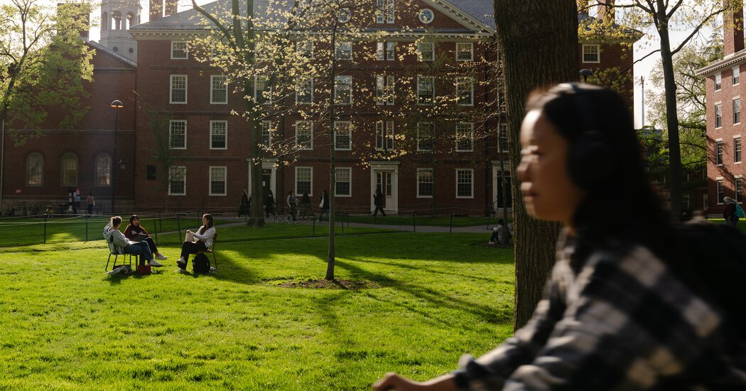 Shock at Harvard After Government Says International Students Must Go