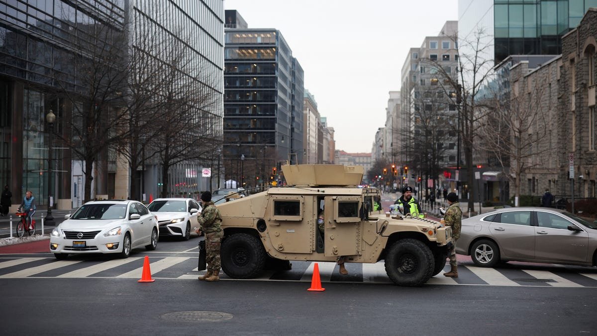 The Army parade on Trump's birthday