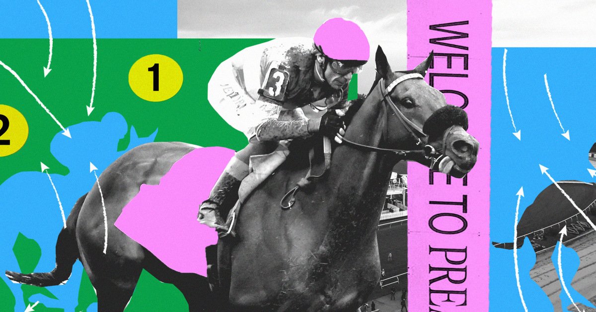 Top horses, odds, and results from Pimlico