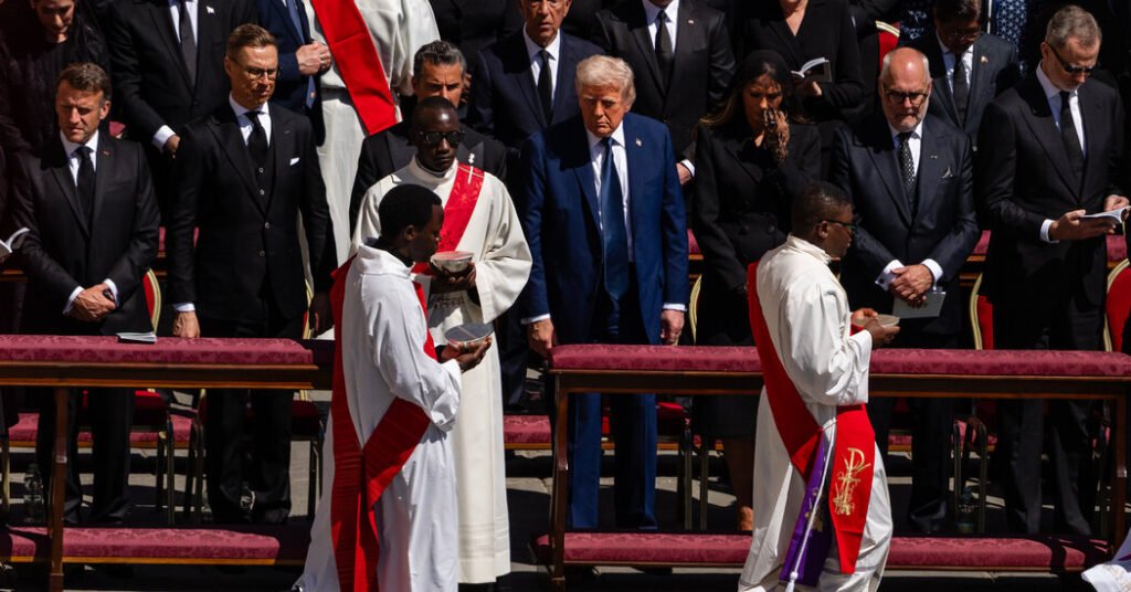 Trump Posts an Picture of Himself as Pope