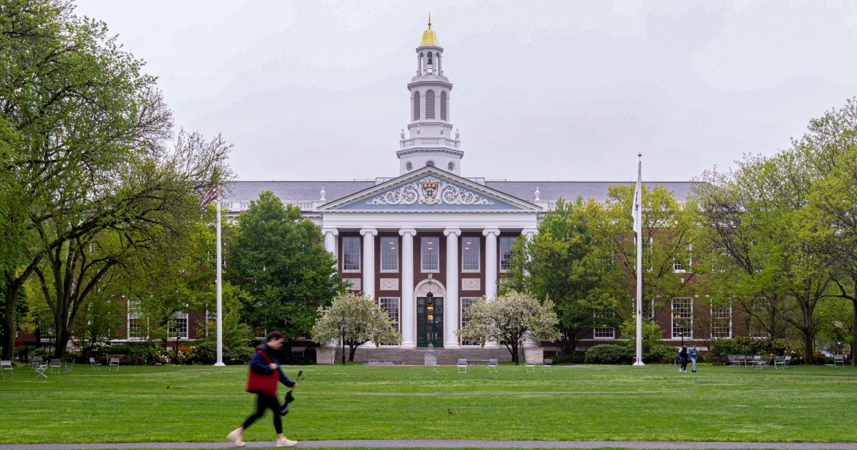 Trump administration blocks Harvard from enrolling international students