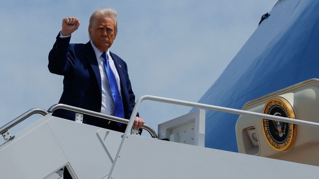 Trump newest: US president assaults Europe as he hails China 'reset' earlier than departing on pivotal Center East tour | US Information