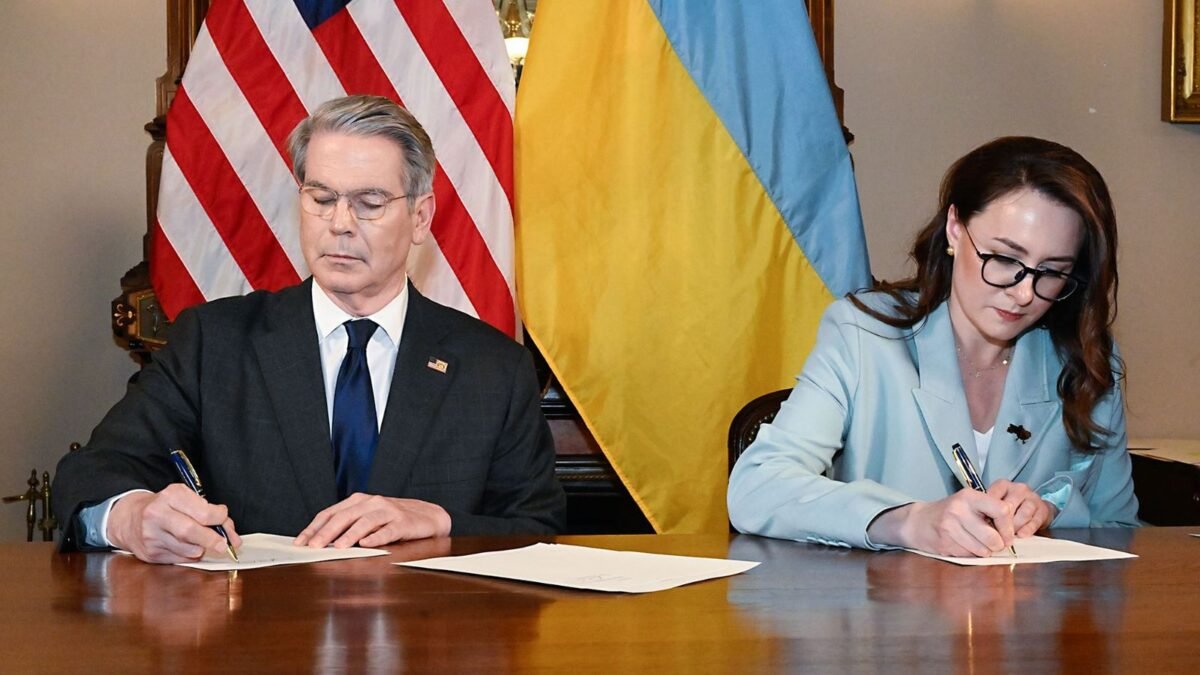 Ukraine war latest: Ukraine and US sign 'historic' deal - as Russia says Trump has 'broken' Kyiv | World News