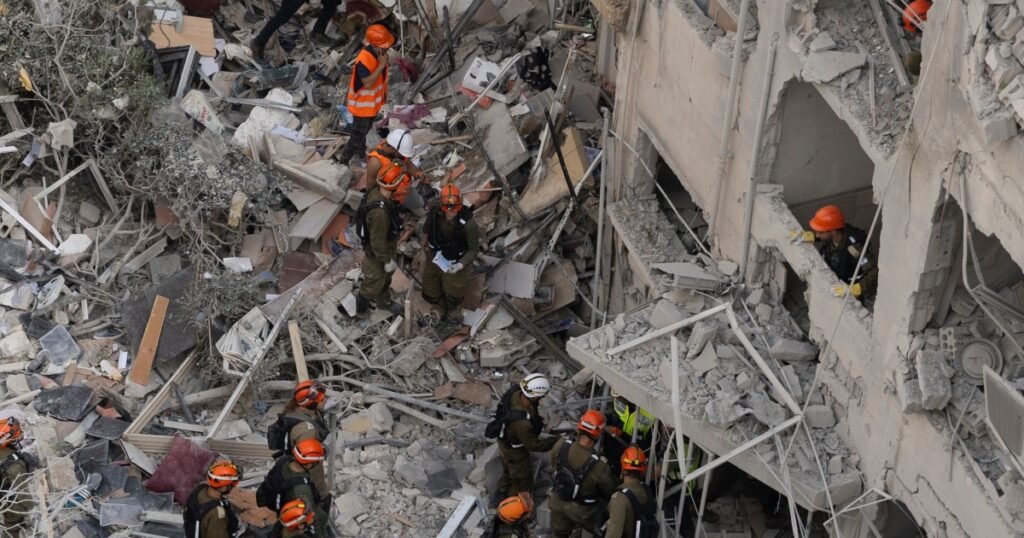 13 killed by Iranian strikes on Israel, Trump warned Iran against attacking U.S. assets