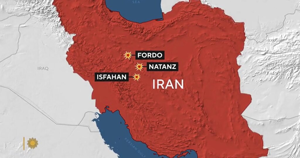 American B-2 bombers strike Iran