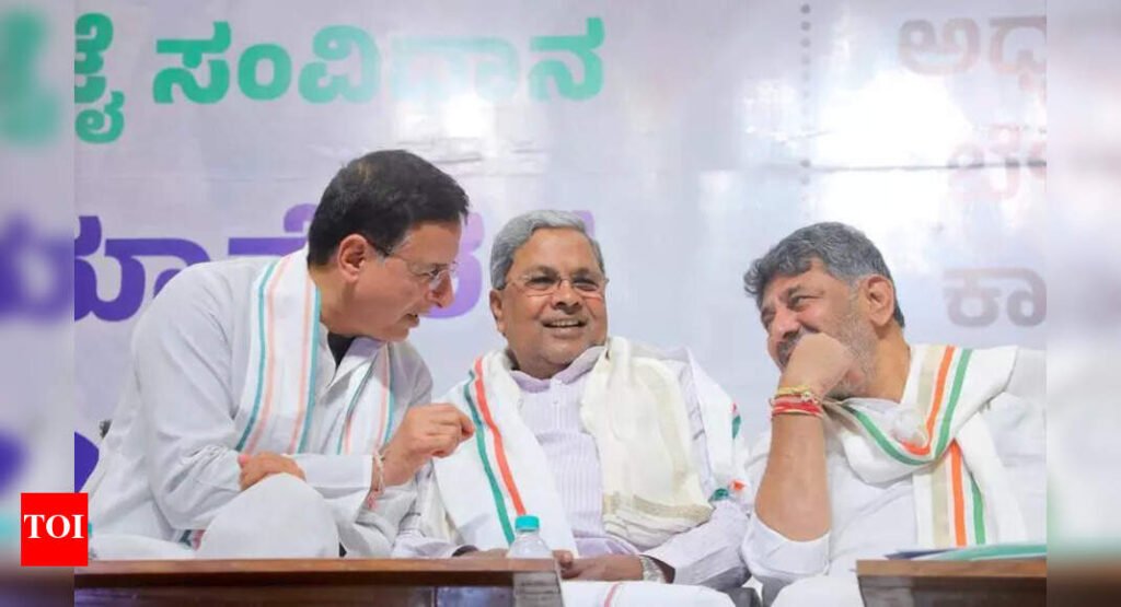 Amid dissent, Surjewala to meet Karnataka Congress MLAs today | Bengaluru News