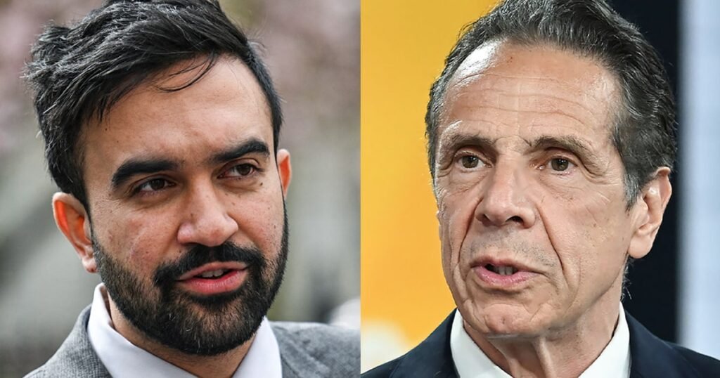 Andrew Cuomo and Zohran Mamdani lead in polls for mayor