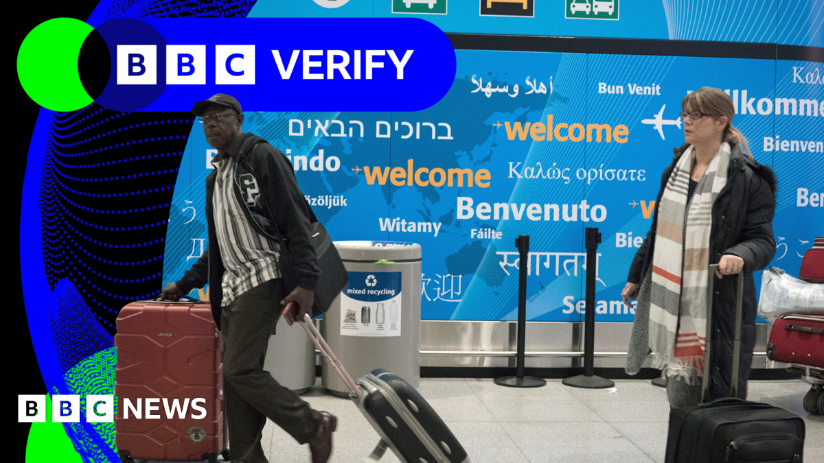 BBC Verify Live: Fact-checking Trump's reasons for new travel bans