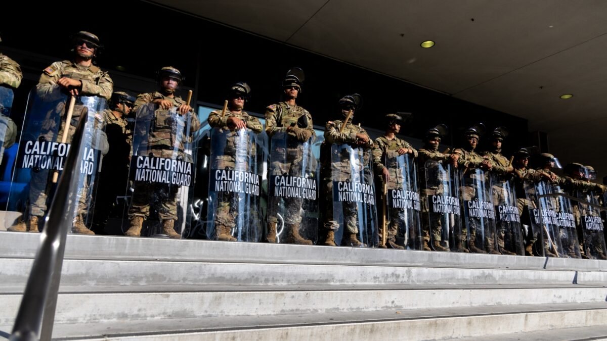California National Guard; Israel-Iran war : NPR