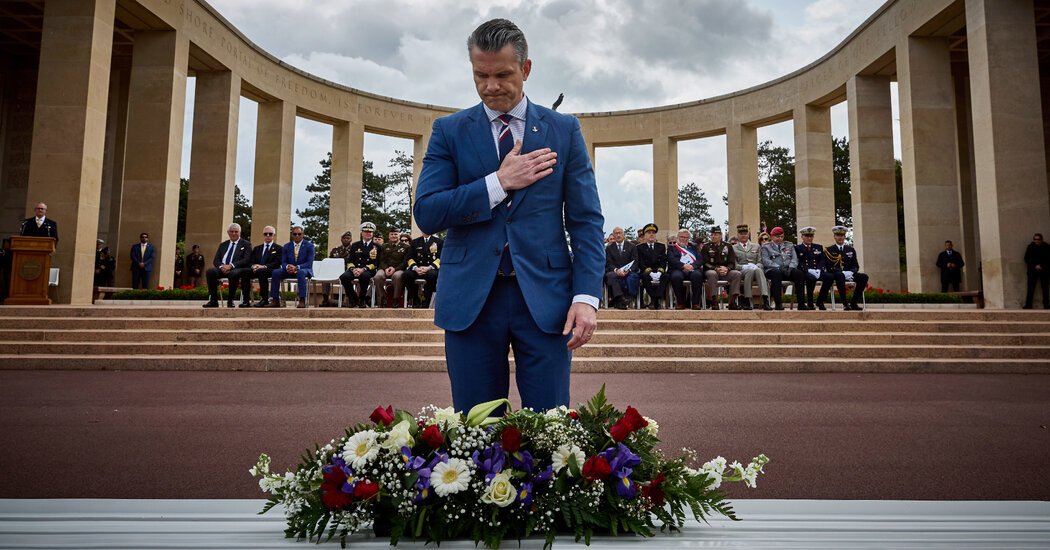 D-Day Anniversary Brings Remembrance and Unease Among Old Allies