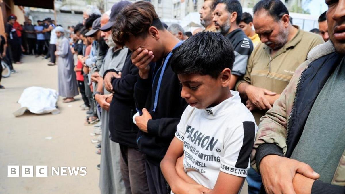Doctor describes 'total carnage' as 27 reported killed by Israeli fire at Gaza aid centre - live updates