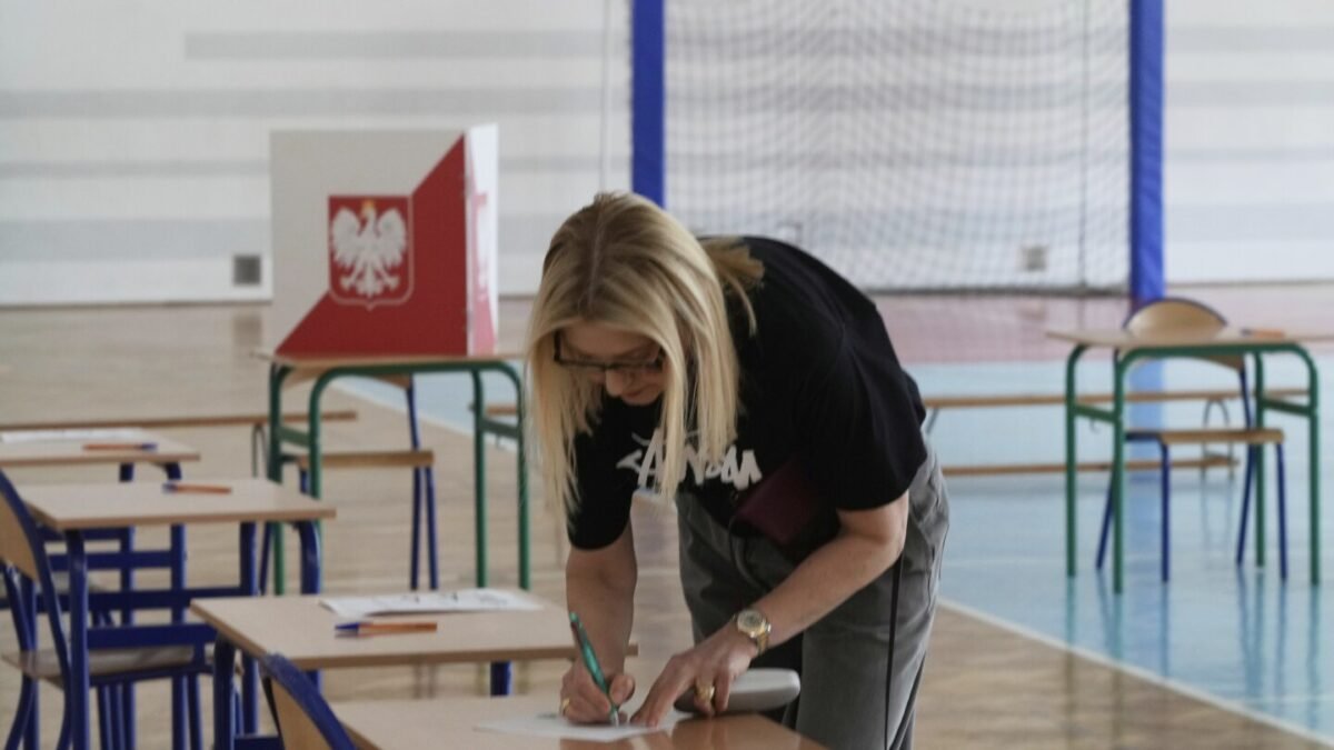 Exit polls show a near tie in Poland's presidential election