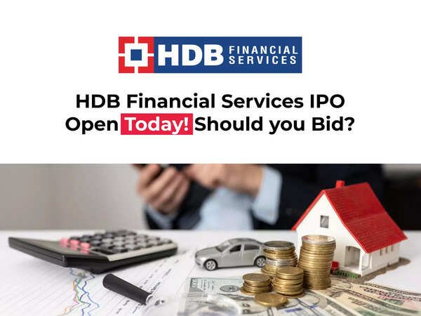 HDB Financial Services IPO GMP Live: Rs 12,500 crore NBFC IPO kicks off for bidding; issue subscribed 20% on day 1 so far; GMP signals 10% premium