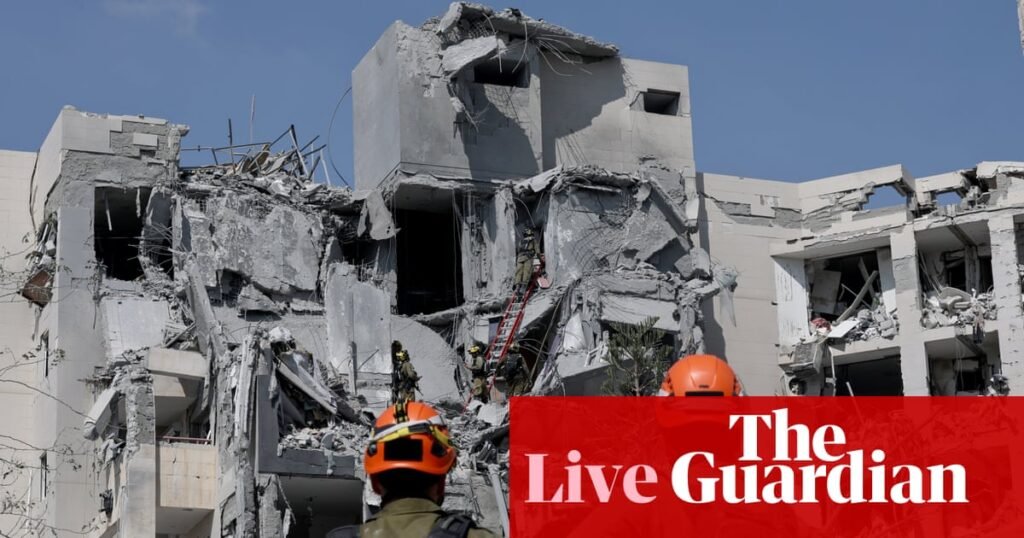 Israel-Iran war live: Israel defence minister says he has ordered attack on Iran as Iranian army denies launching missiles | Iran